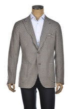 Carlo Barbera Shepherd Check Wool-Cashmere Sport Jacket