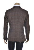 Carlo Barbera Gingham Wool-Cashmere Sport Jacket