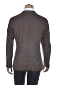Carlo Barbera Gingham Wool-Cashmere Sport Jacket