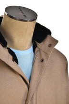 Kired Salta Cashmere/ Beaver Fur Overcoat