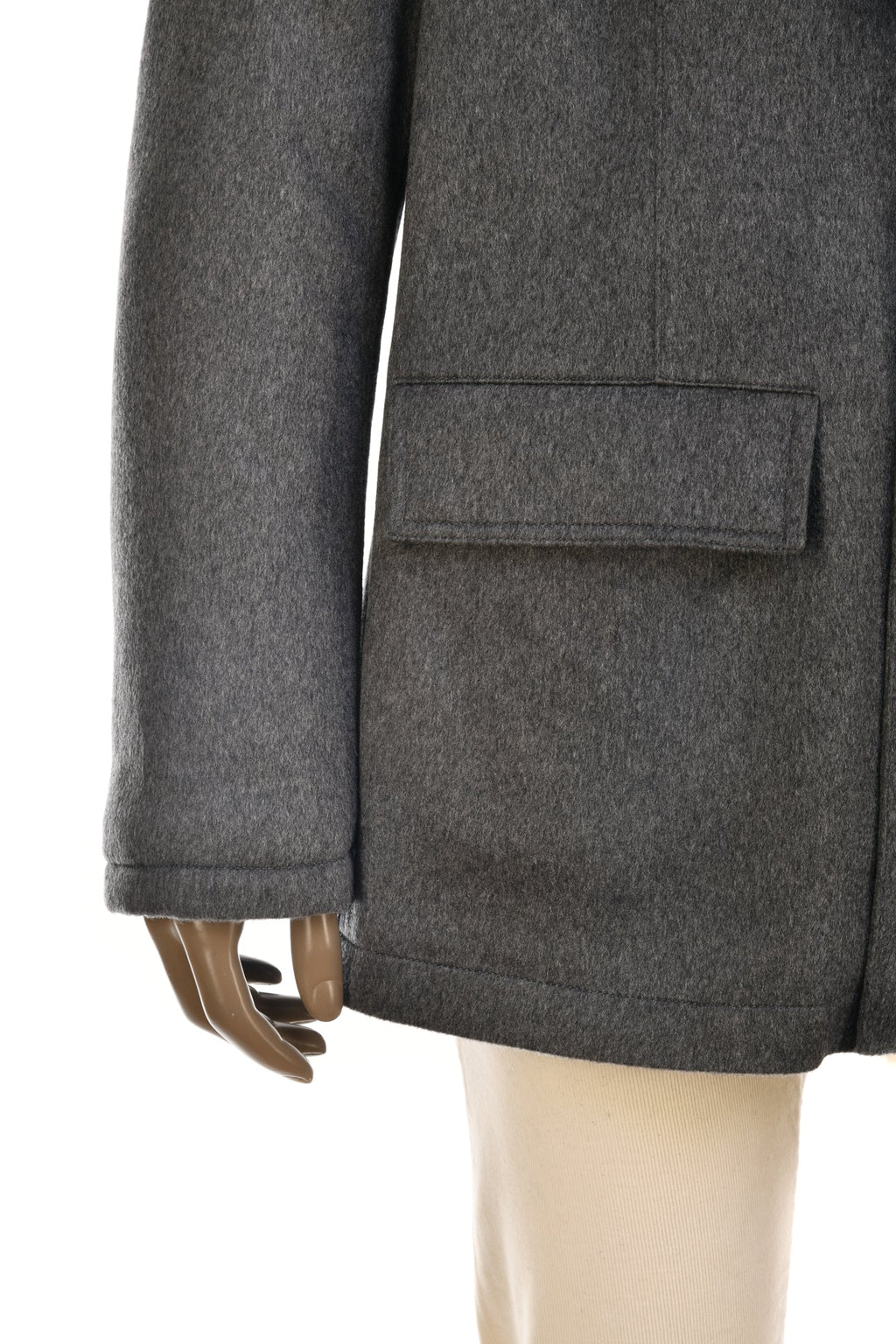 Kired Salta Cashmere/ Beaver Fur Overcoat