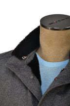 Kired Salta Cashmere/ Beaver Fur Overcoat
