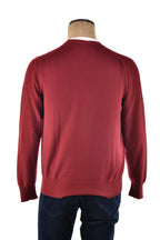 Manrico Cashmere Button Down V-Neck Cardigan