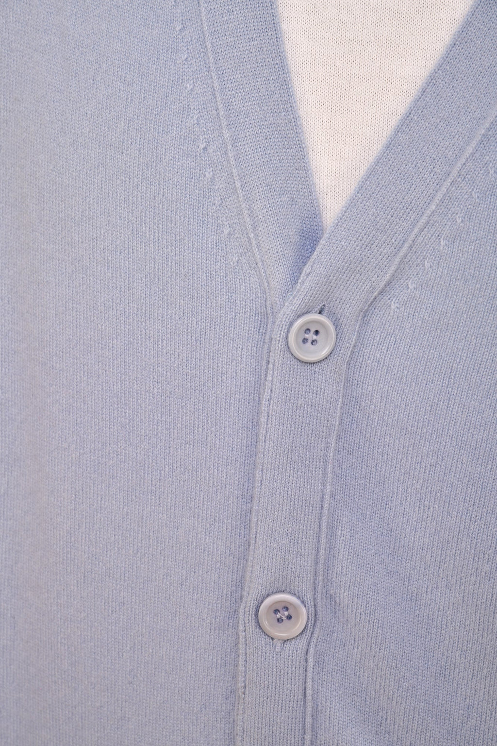Manrico Cashmere Button Down V-Neck Cardigan