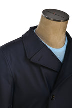 Kired Gyala Acrylic-Wool Double-Breasted Reversible Overcoat