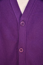 Manrico Cashmere Button Down V-Neck Cardigan