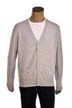 Manrico Cashmere Button Down V-Neck Cardigan