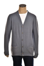 Manrico Cashmere Button Down V-Neck Cardigan