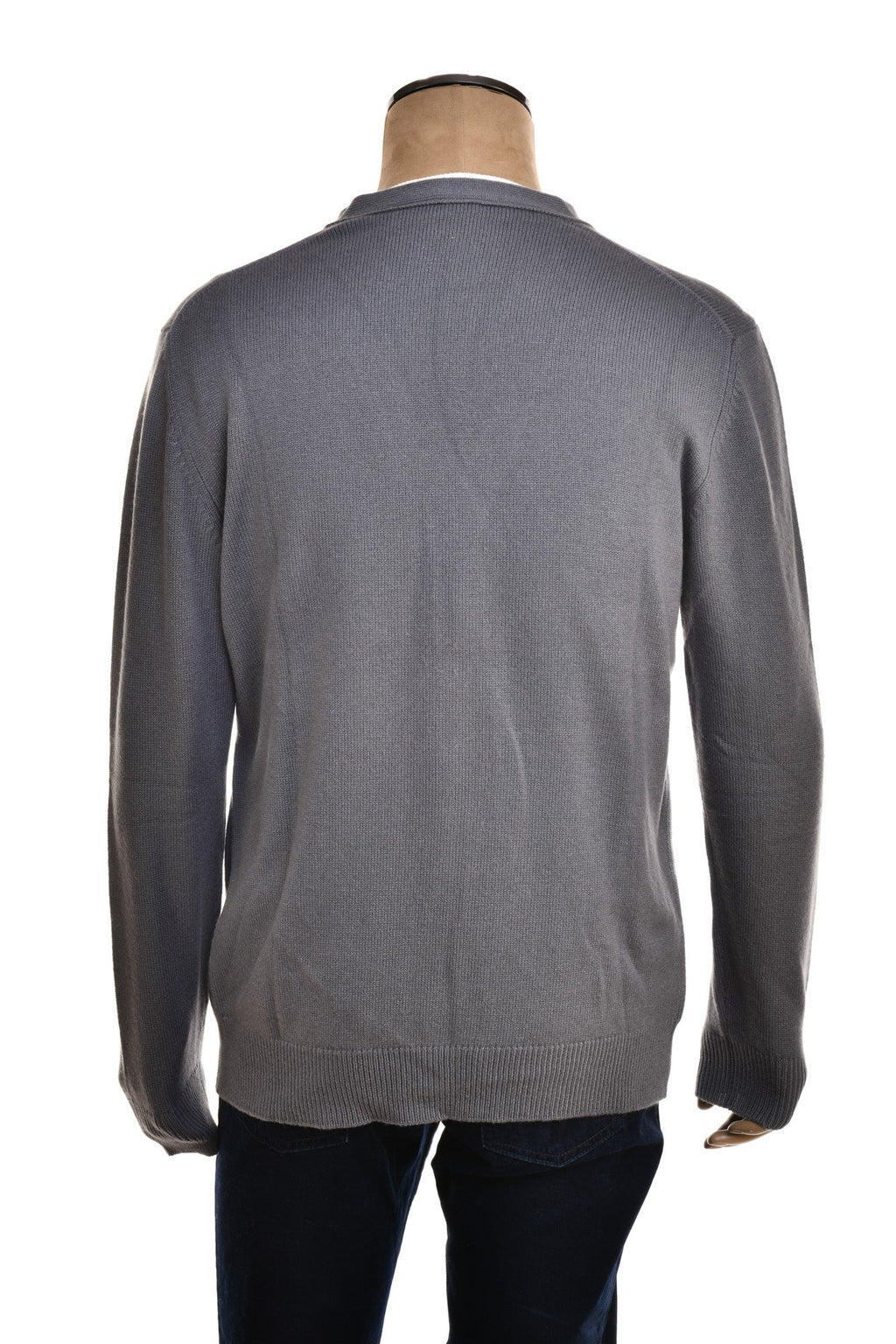 Manrico Cashmere Button Down V-Neck Cardigan