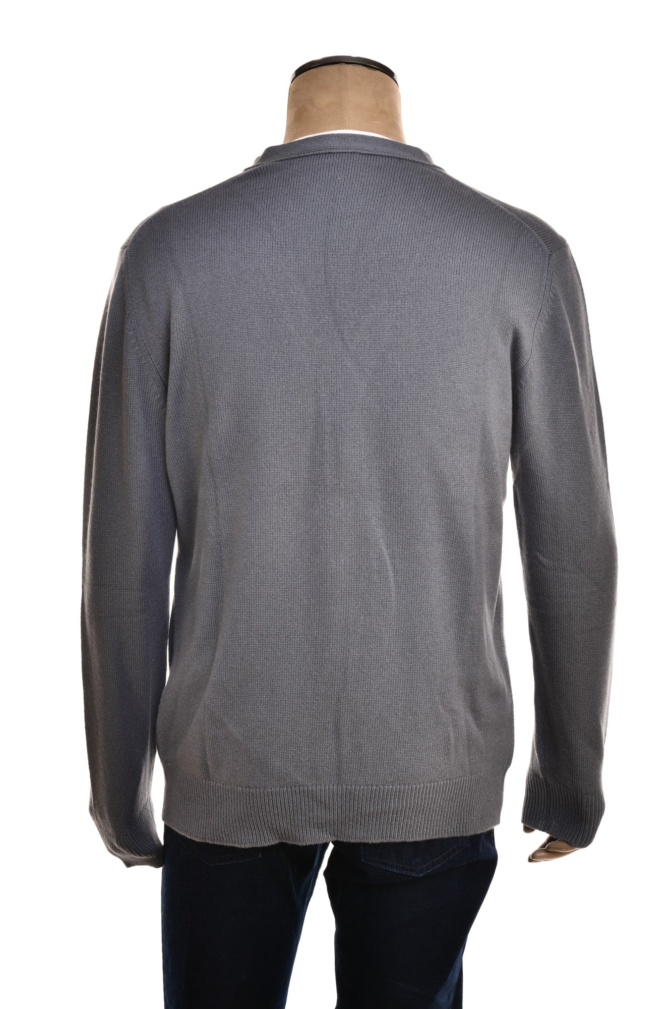 Manrico Cashmere Button Down V-Neck Cardigan