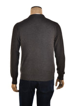 Manrico Cashmere Button Down V-Neck Cardigan