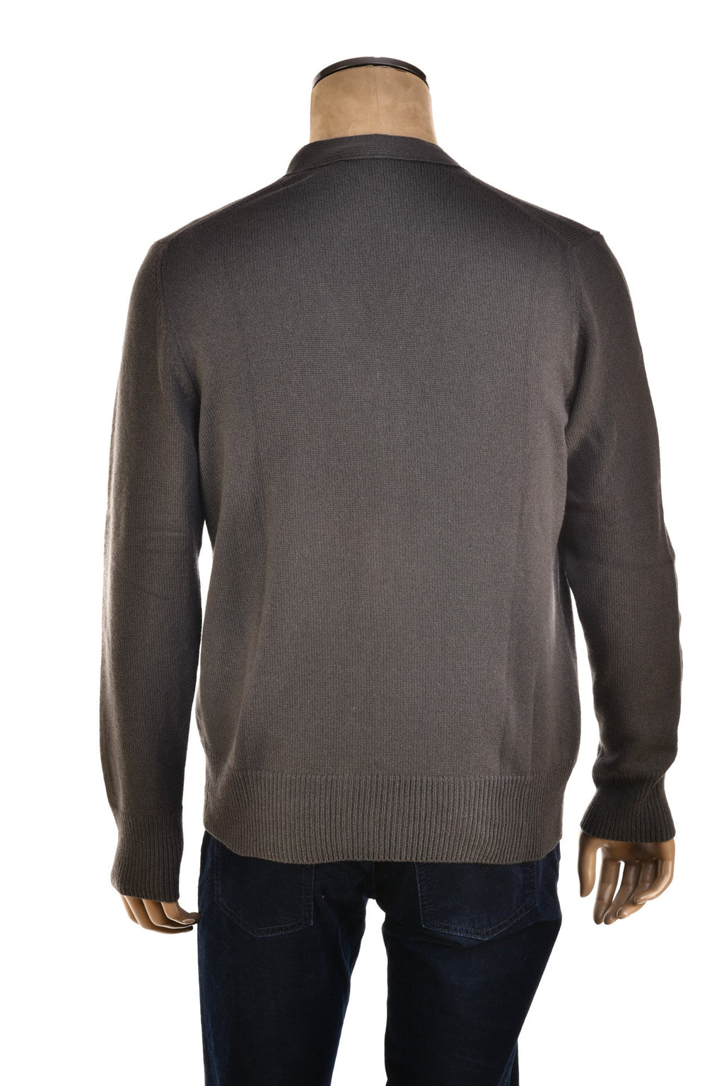 Manrico Cashmere Button Down V-Neck Cardigan