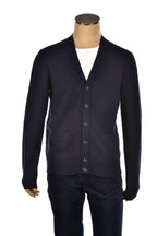 Manrico Cashmere Button Down V-Neck Cardigan