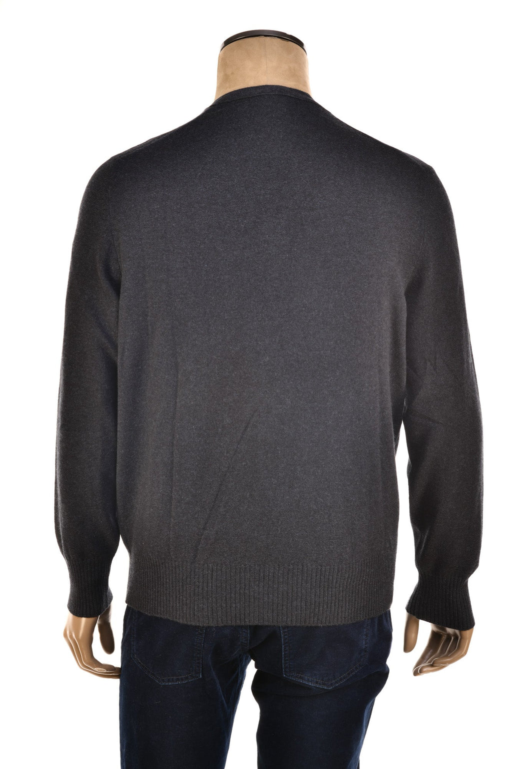 Manrico Cashmere Button Down V-Neck Cardigan