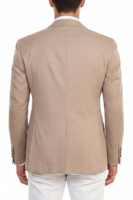 Brunello Cucinelli Windowpane Cotton Sport Jacket