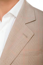 Brunello Cucinelli Prince of Wales Cotton Sport Jacket