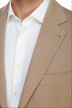 Brunello Cucinelli Pinstripe Cotton Sport Jacket