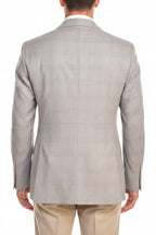 Brunello Cucinelli Glen Check Cotton Sport Jacket