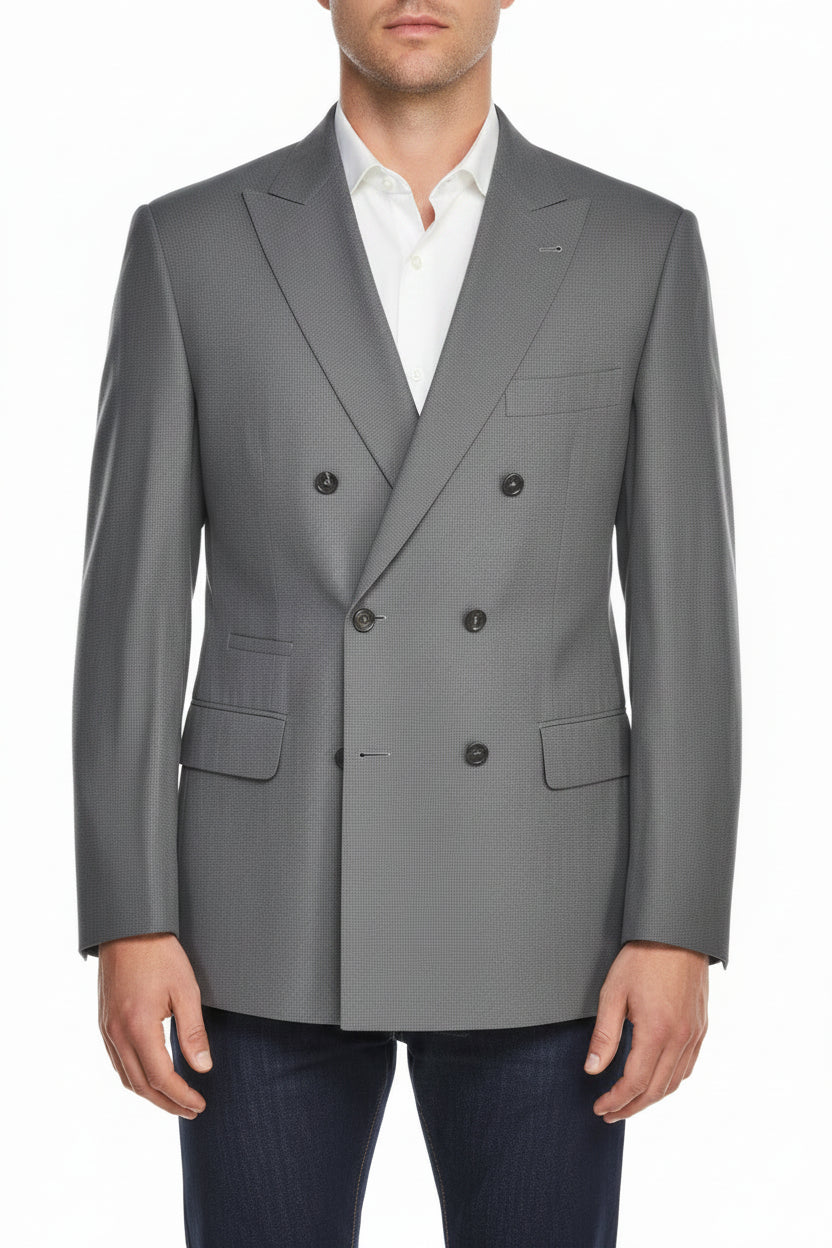 Brunello Cucinelli Cotton Double-Breasted Sport Jacket