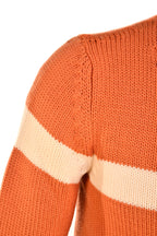 Fedeli Virgin Wool V-Neck Knit Sweater