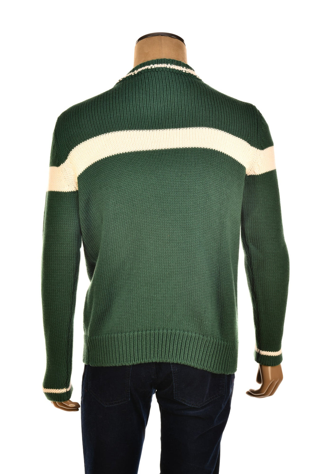 Fedeli Virgin Wool V-Neck Knit Sweater