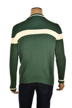 Fedeli Virgin Wool V-Neck Knit Sweater