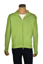 Cruciani Cotton Zip-Up Sweater