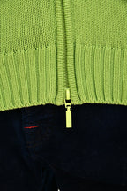 Cruciani Cotton Zip-Up Sweater