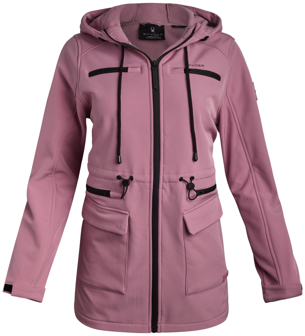 SPYDER Womens Long Softshell Jacket