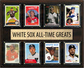 Chicago White Sox All Time Greats Legends Plaque 8 Cards Frank Thomas Carlton Fisk