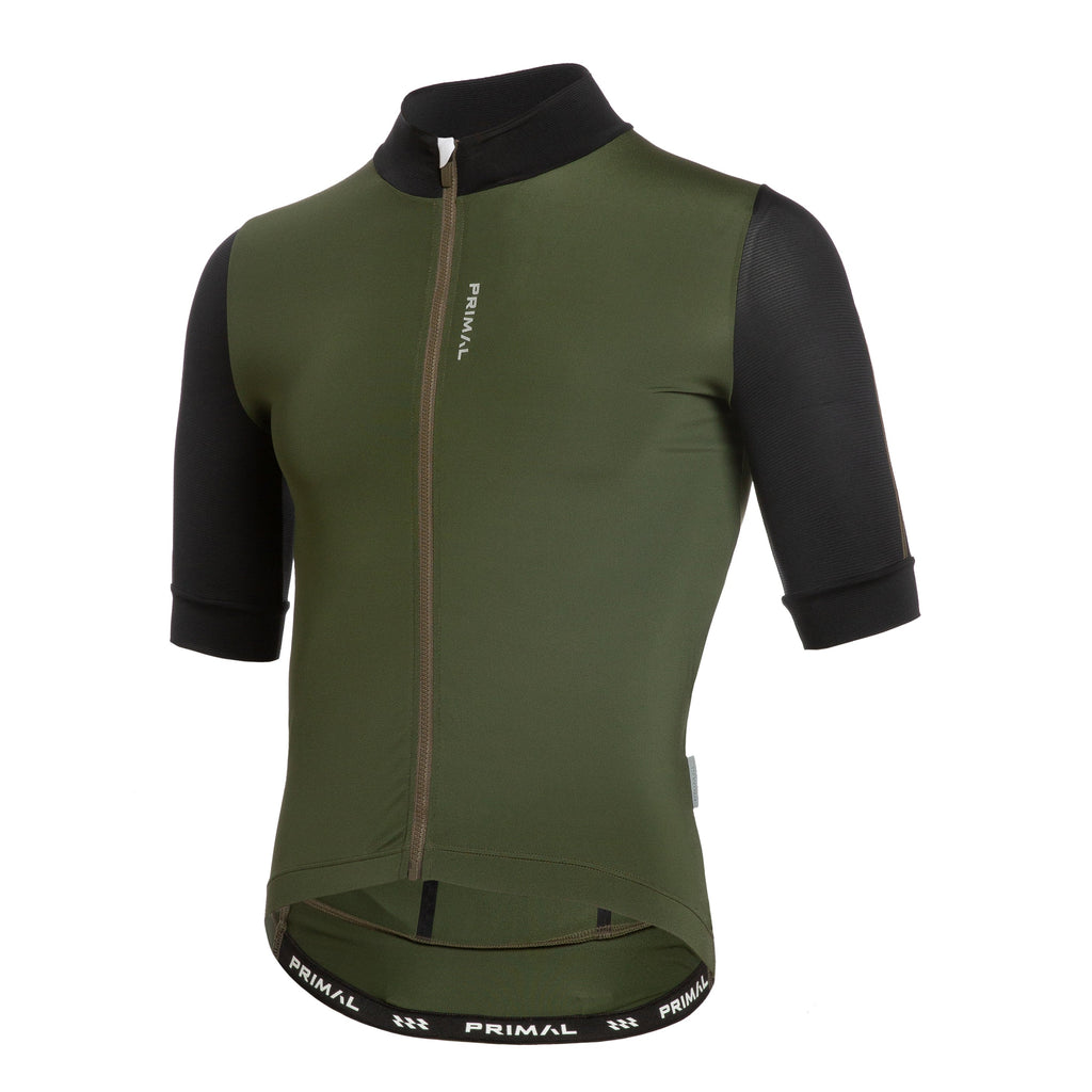 Alitios Men's Army Green/Black Vertos Jersey