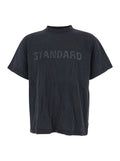 Balenciaga Black Crewneck T-Shirt With Logo Print