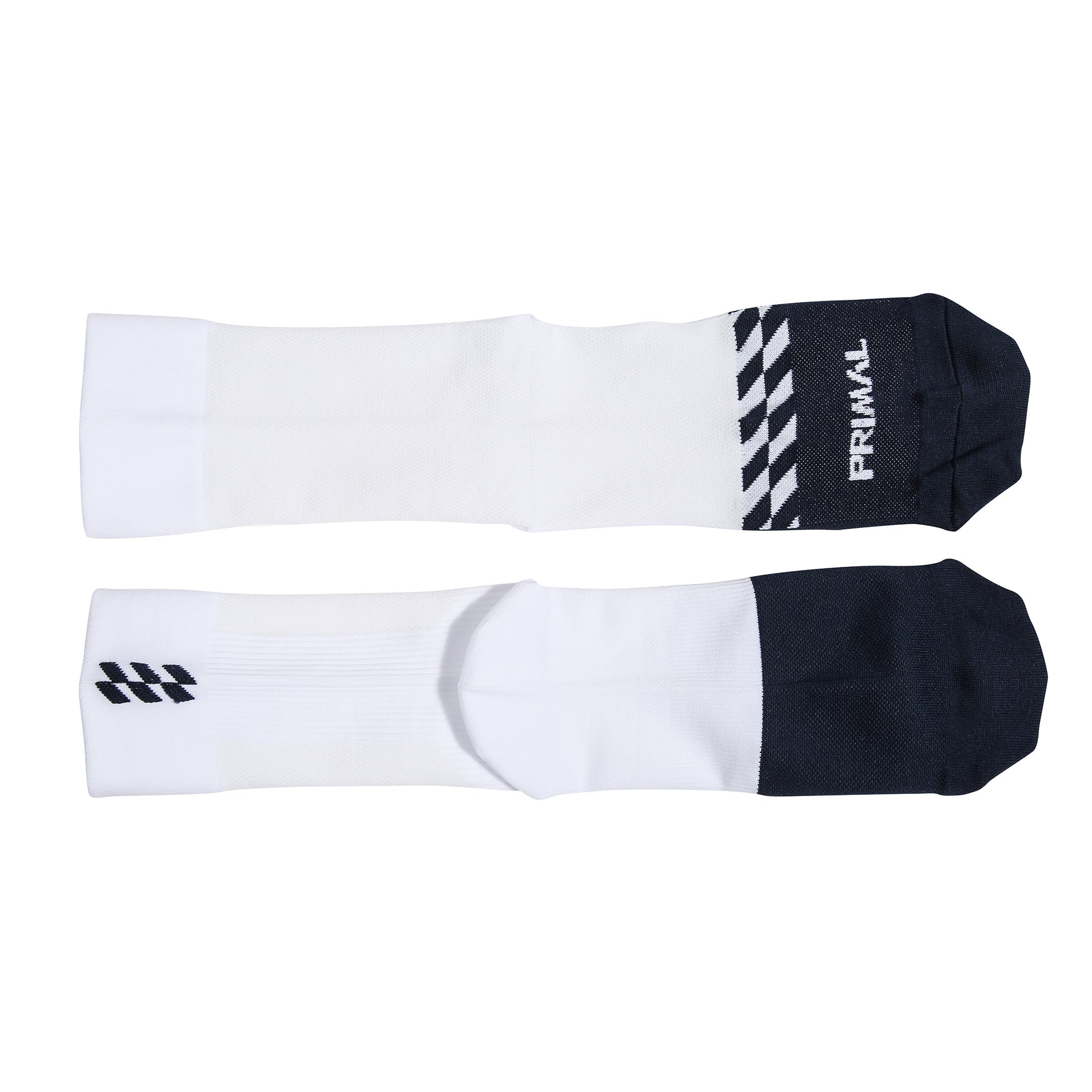 Alitios White + Navy Tread Socks