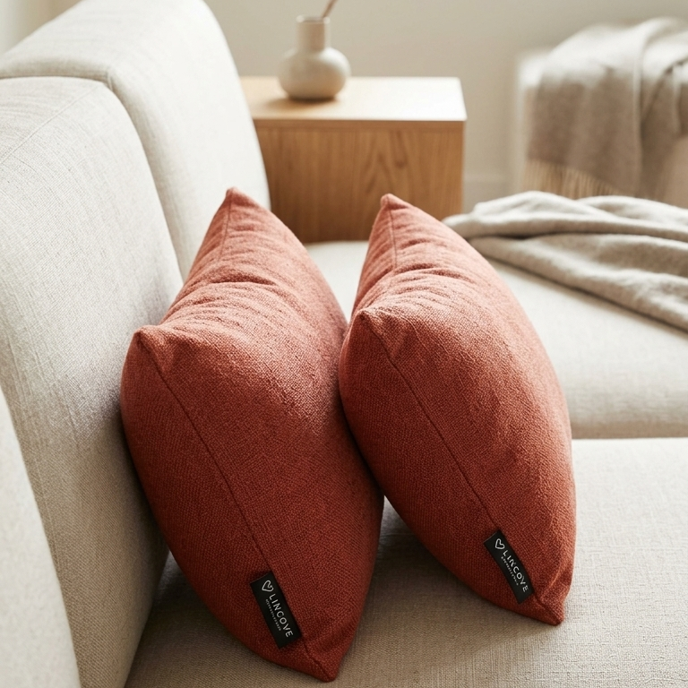 Lincove Accent Pillow Covers with Insert Included