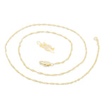 Smart Owl Cubic Zirconia Pendant With Necklace Set 14K Gold Filled