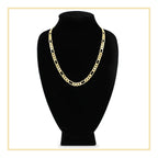 14K Gold Filled Figaro Chain Necklace 24"