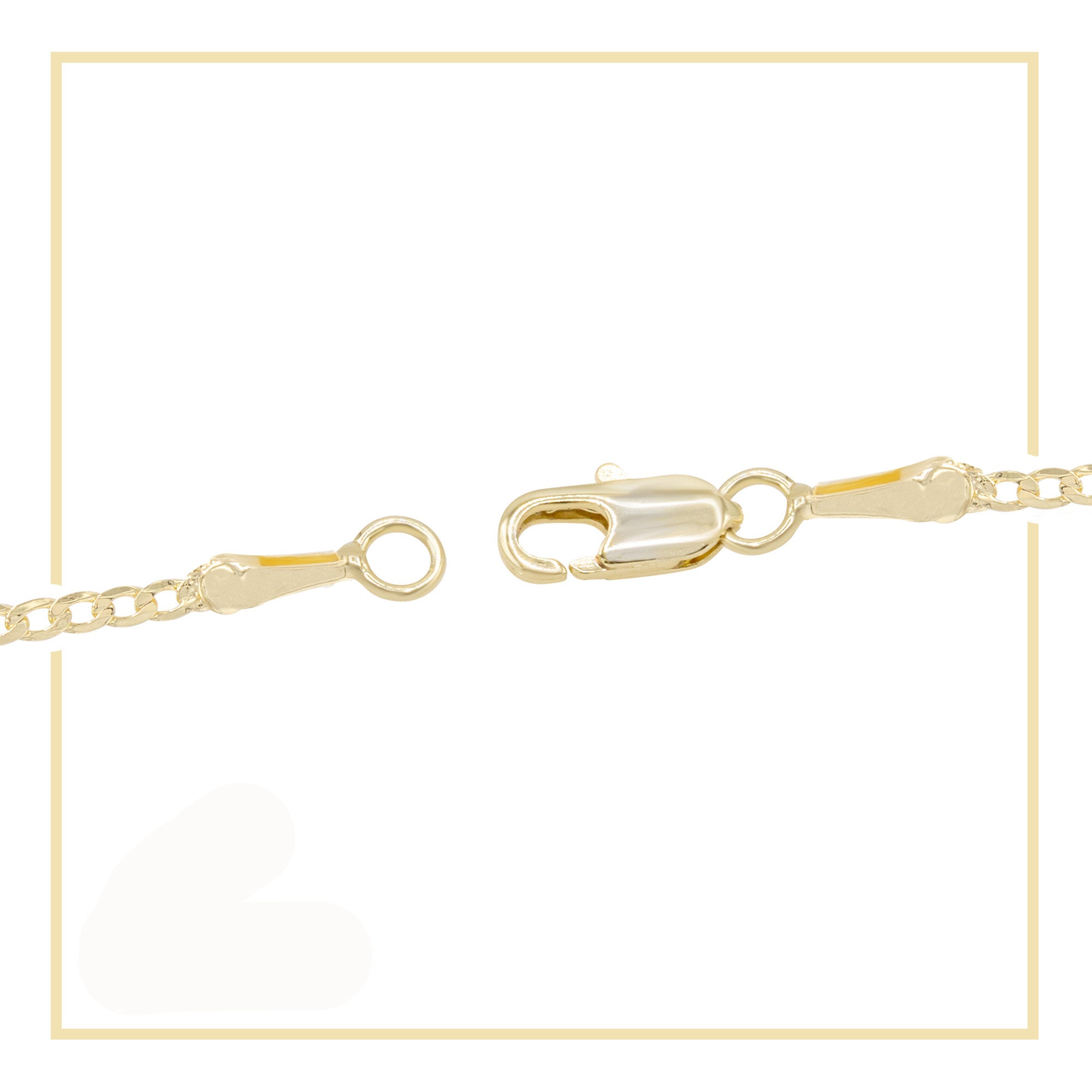 Alphabet A-Z Initial Letter CZ Pendant 14K Gold Filled Curb Chain Set 18" 20" 24" Women