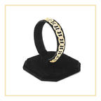 Mariner Diamond-Cut Chain 14K Gold Filled Bracelet 8.5" Lobster Claw Clasp Jewelry Gift for Men 7 mm