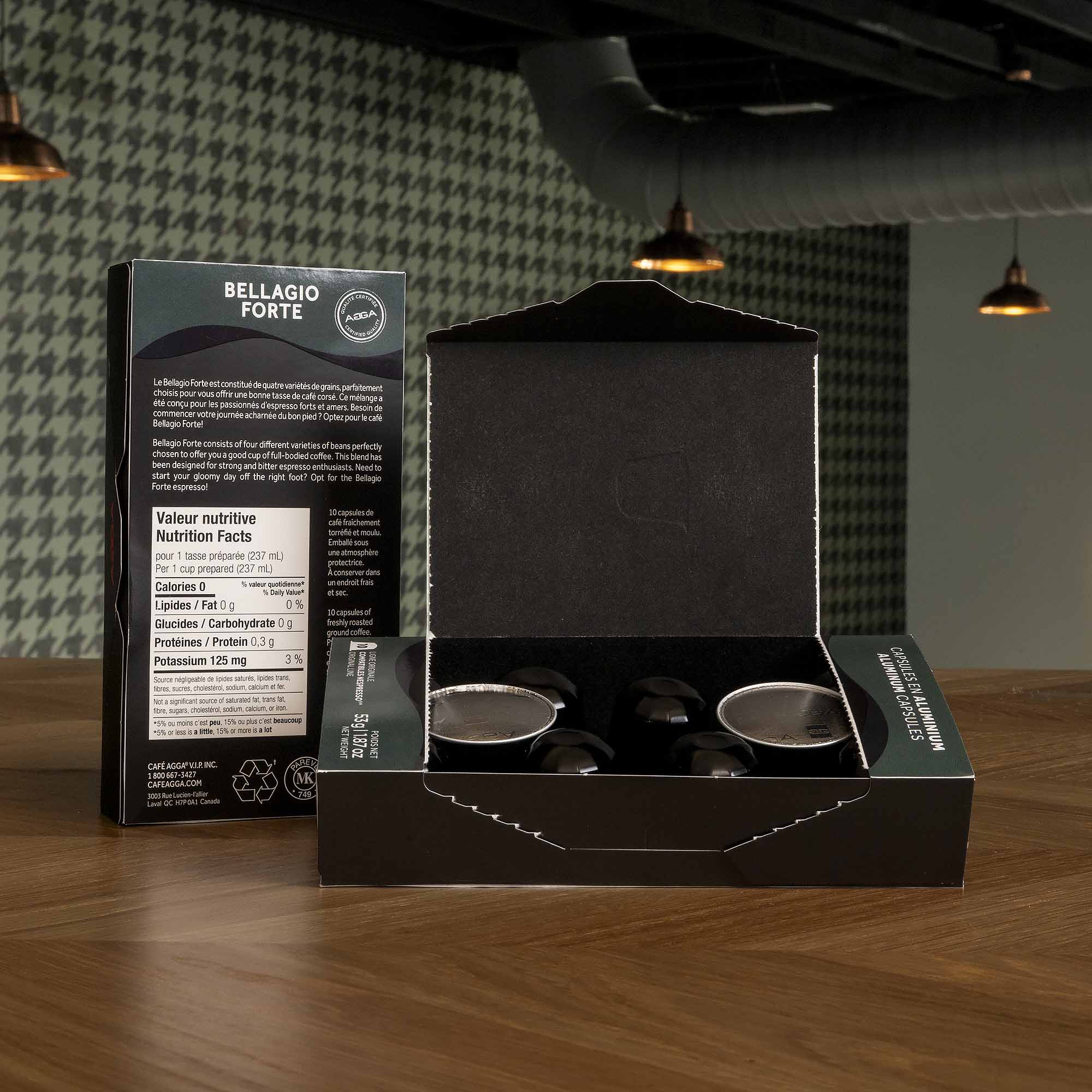 Cafe Agga Pods: Bellagio Forte (10x)
