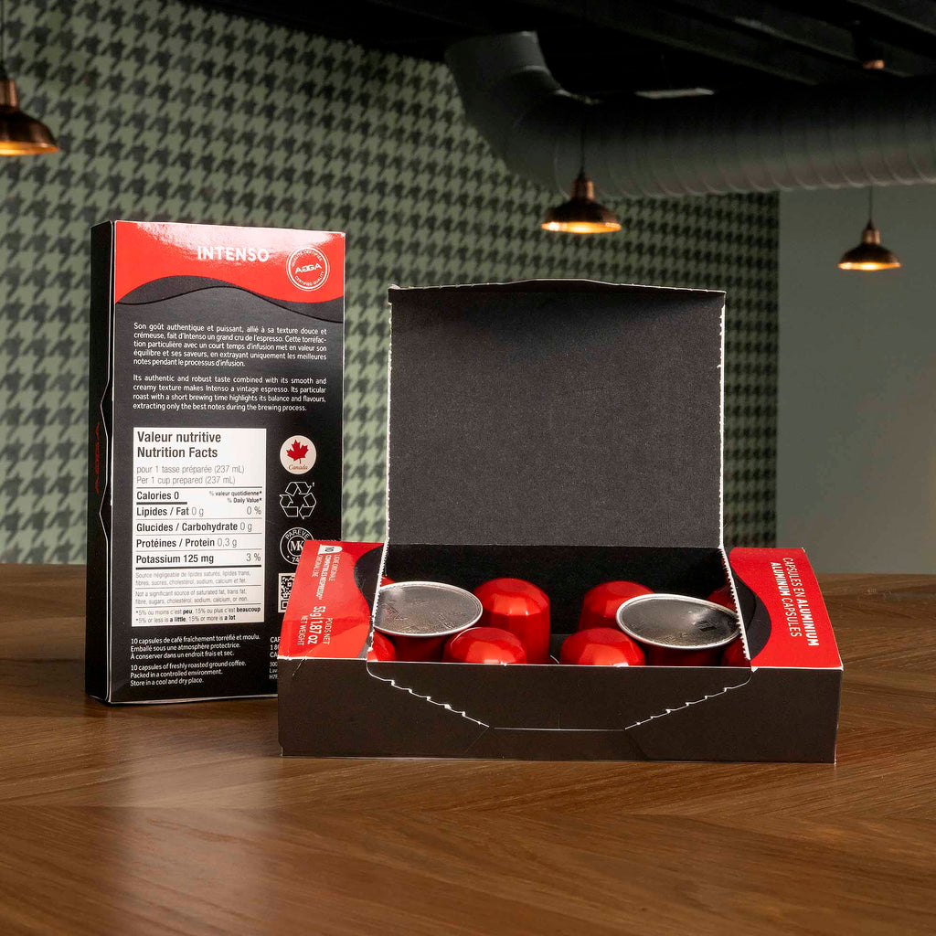 Cafe Agga Pods: Intenso (10x)