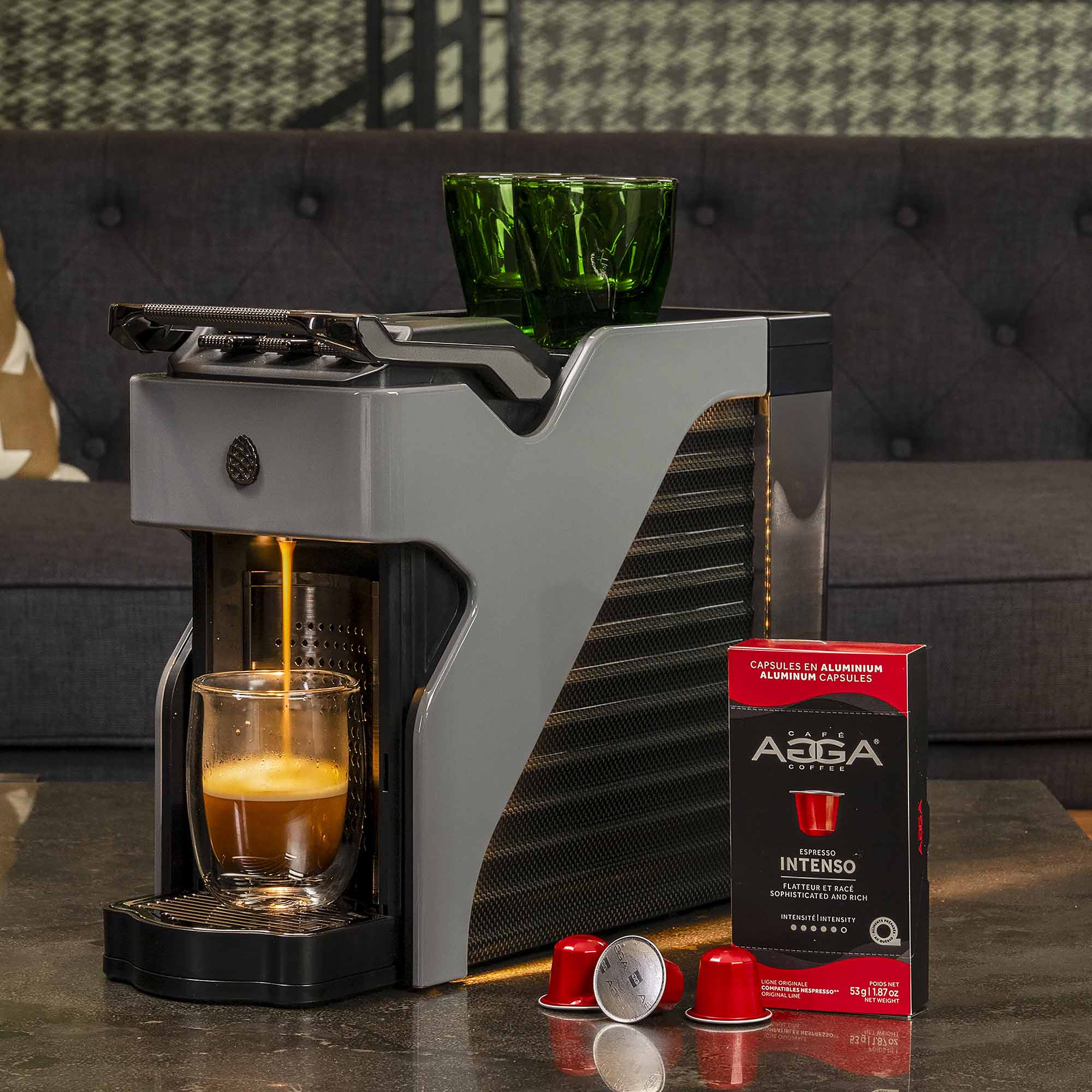 Cafe Agga Pods: Intenso (10x)