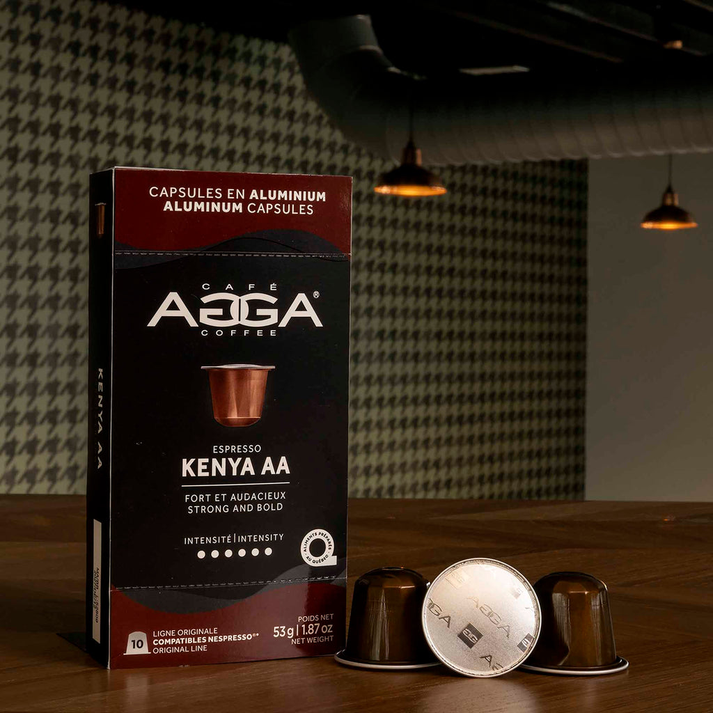 Cafe Agga Pods: Kenya AA (10x)
