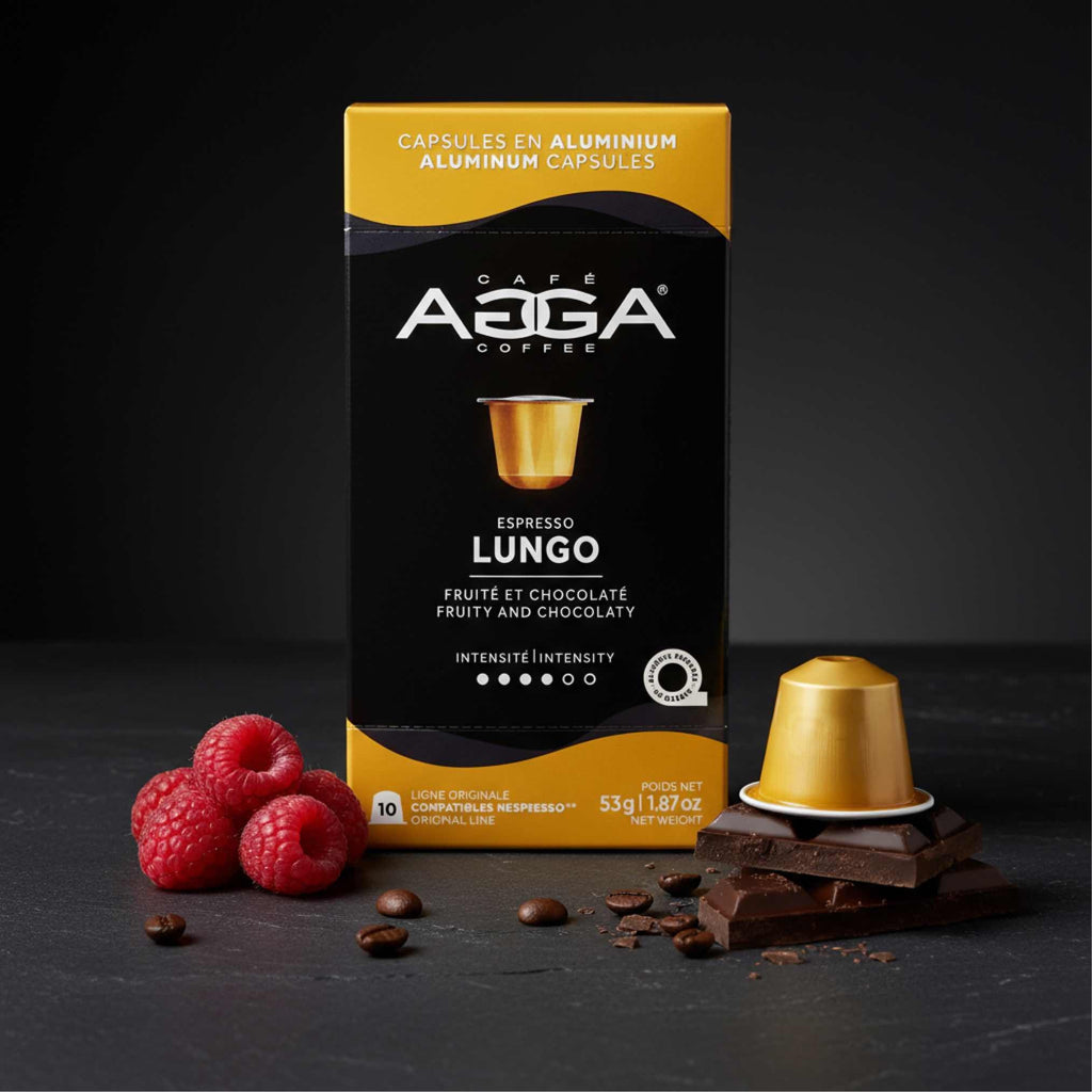 Cafe Agga Pods: Lungo (10x)