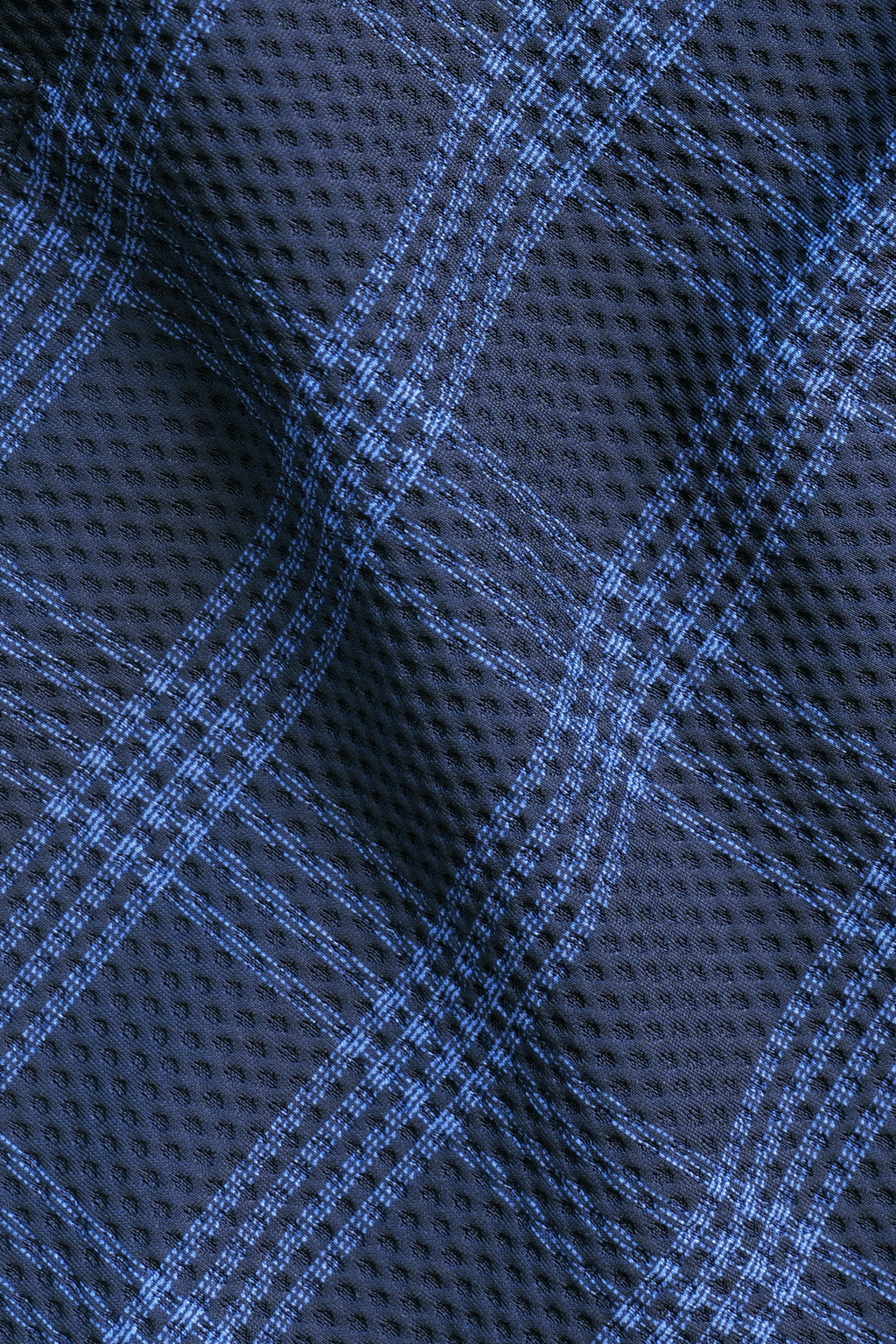 AIR Blazer // Navy Blue Plaid
