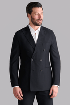 AIR Double Breasted Blazer // Black