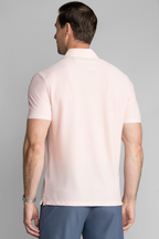 AIR Zip Polo Solid // Sakura
