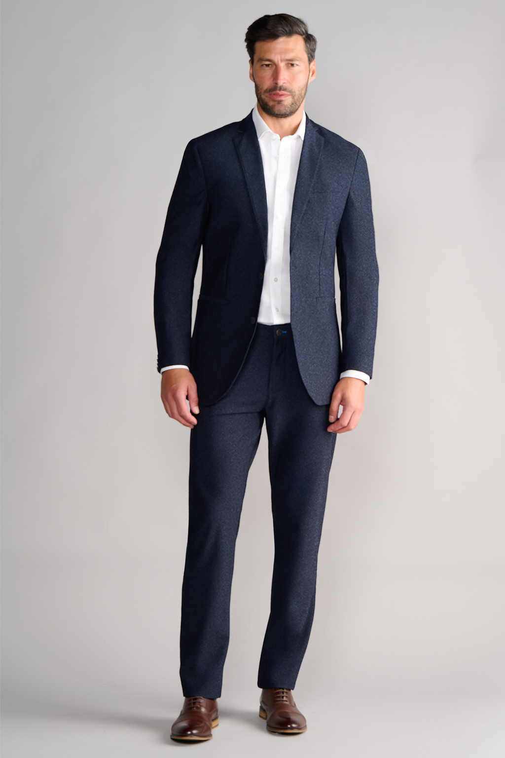 AIR Blazer // Heather Navy