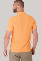 AIR Zip Polo Solid // Orange