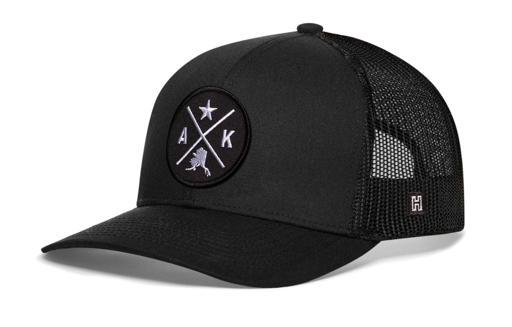 Alaska Trucker Hat  |  AK X Snapback