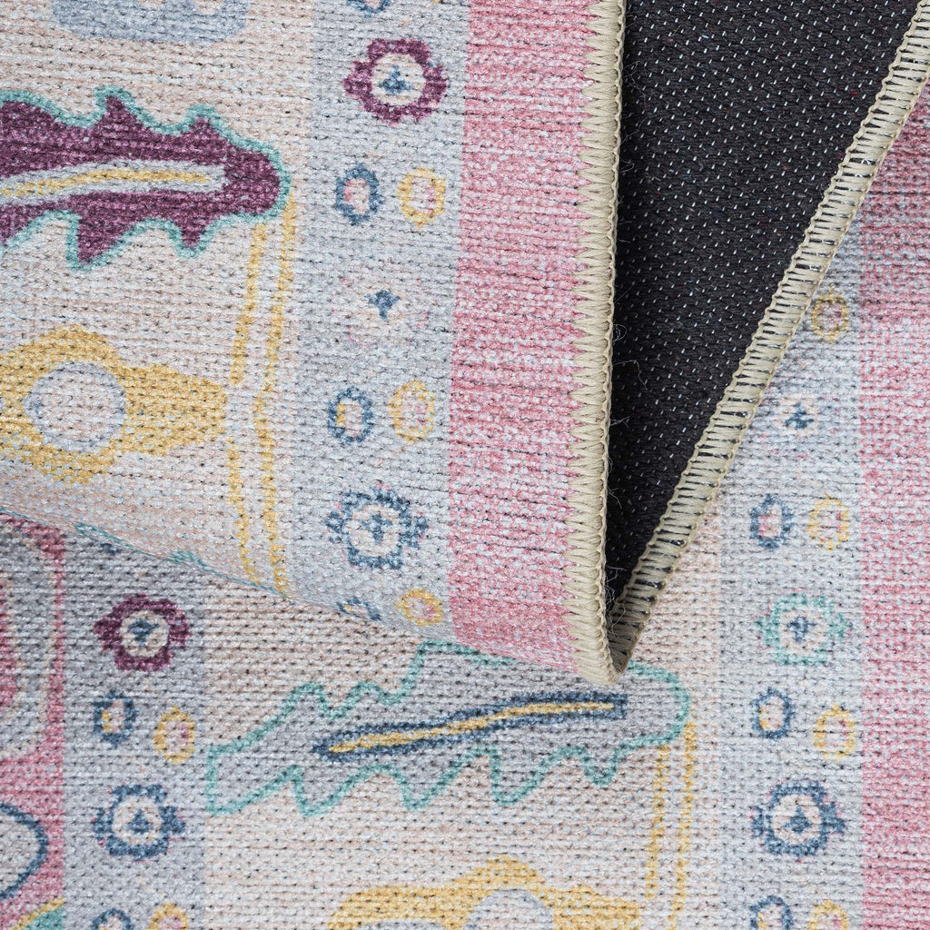 Alice Pale Pink Modern Oushak Rug